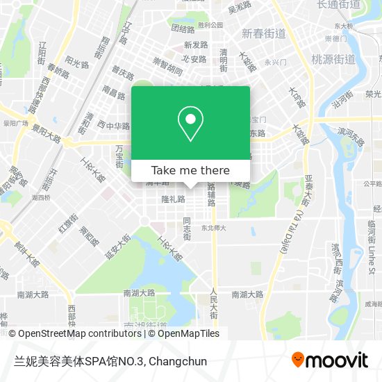 兰妮美容美体SPA馆NO.3 map
