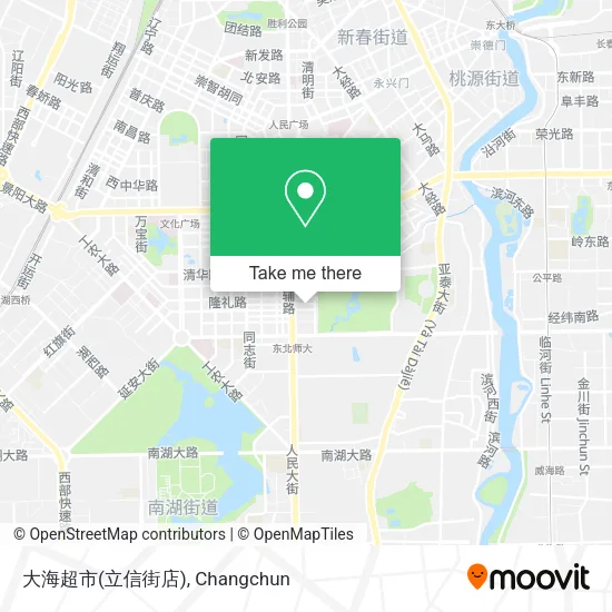 大海超市(立信街店) map