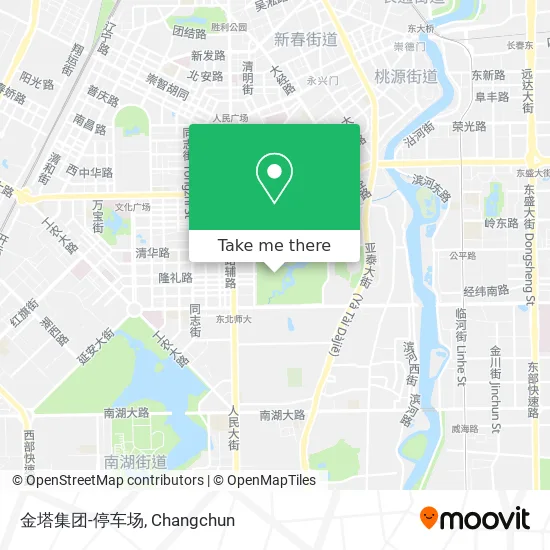 金塔集团-停车场 map