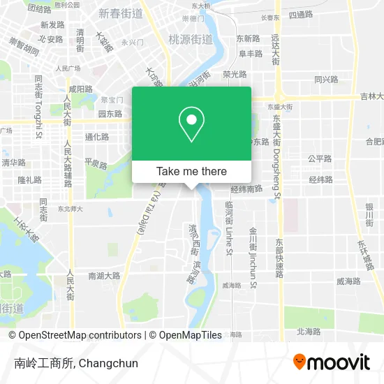 南岭工商所 map