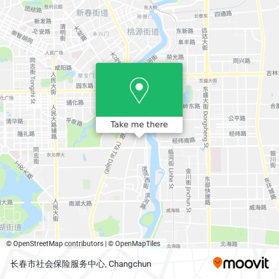 长春市社会保险服务中心 map
