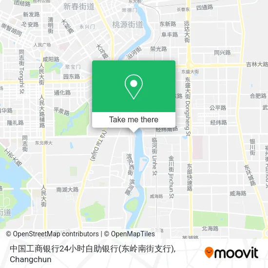 中国工商银行24小时自助银行(东岭南街支行) map