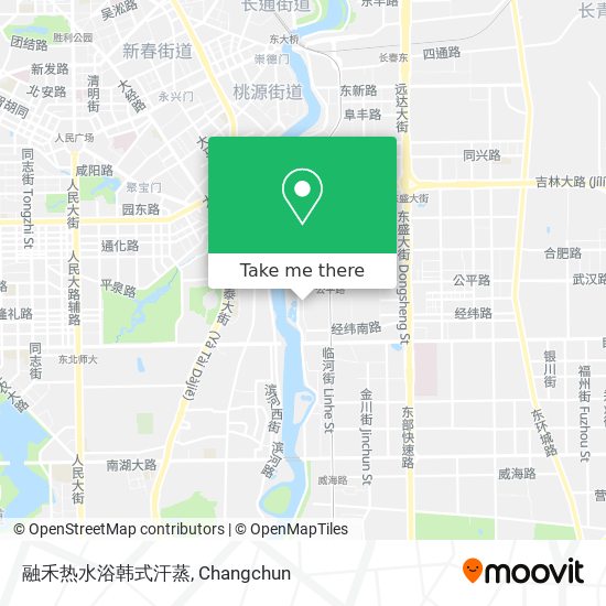 融禾热水浴韩式汗蒸 map