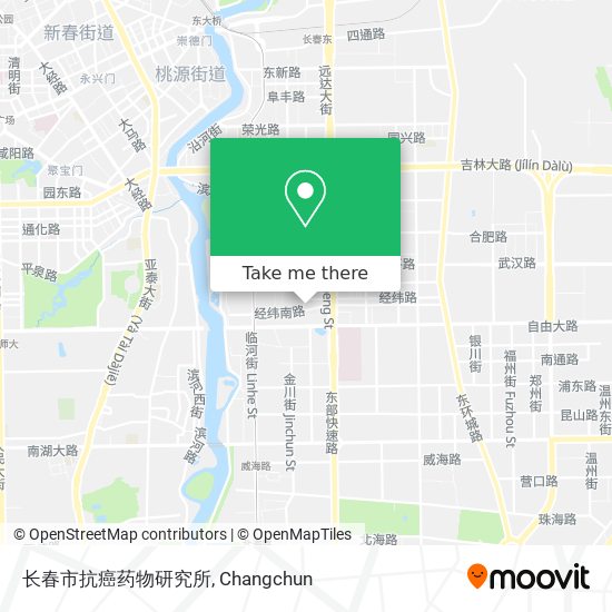 长春市抗癌药物研究所 map