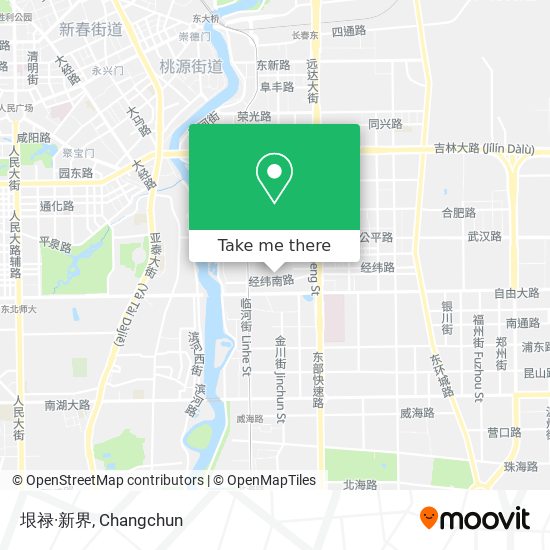 垠禄·新界 map