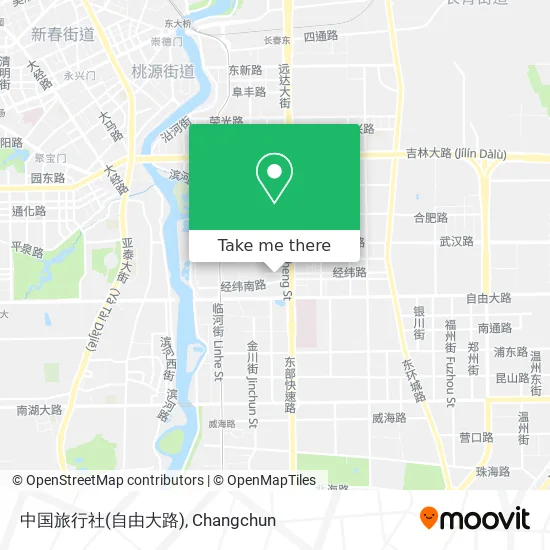 中国旅行社(自由大路) map