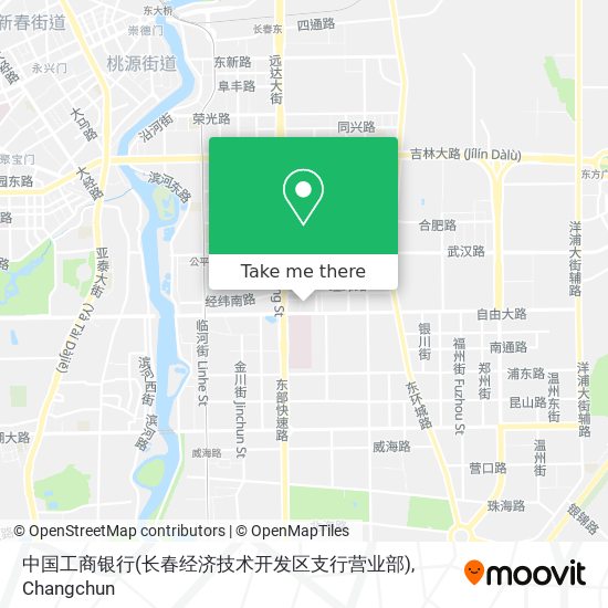 中国工商银行(长春经济技术开发区支行营业部) map