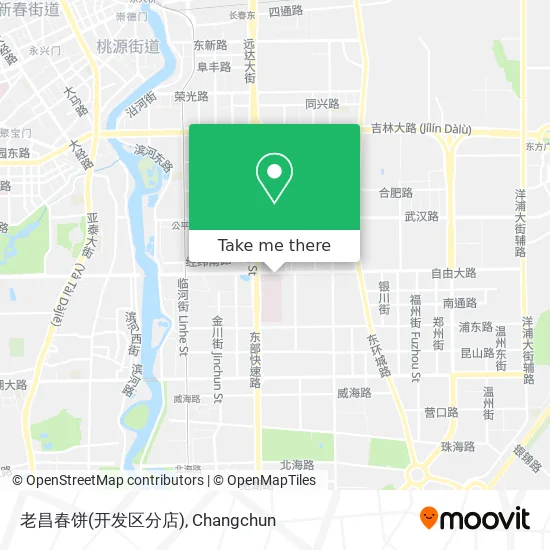 老昌春饼(开发区分店) map