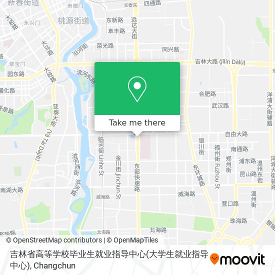 吉林省高等学校毕业生就业指导中心(大学生就业指导中心) map