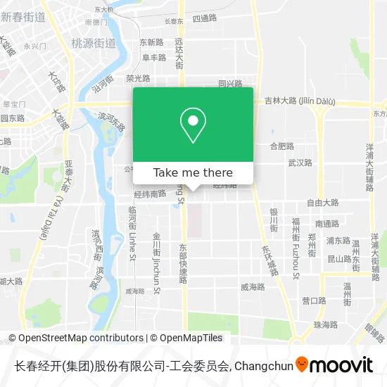 长春经开(集团)股份有限公司-工会委员会 map