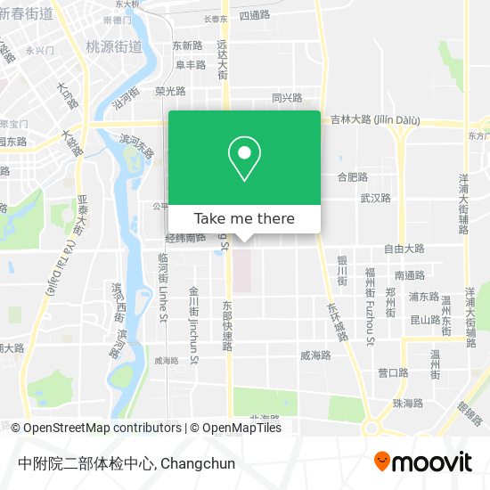 中附院二部体检中心 map