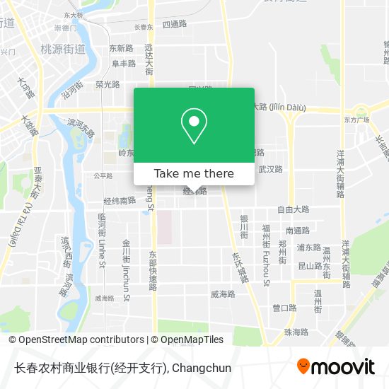 长春农村商业银行(经开支行) map