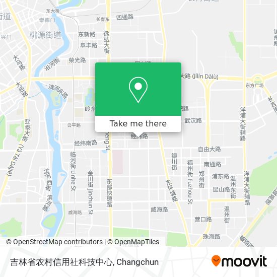 吉林省农村信用社科技中心 map