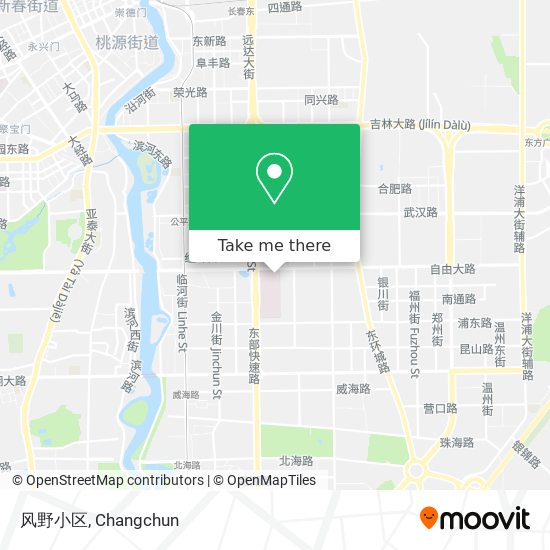 风野小区 map
