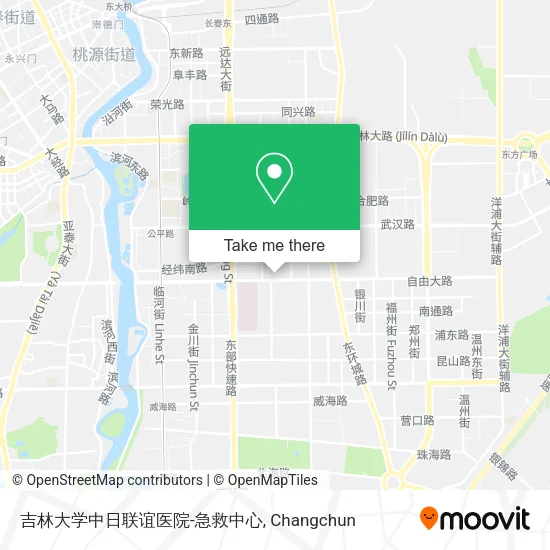 吉林大学中日联谊医院-急救中心 map