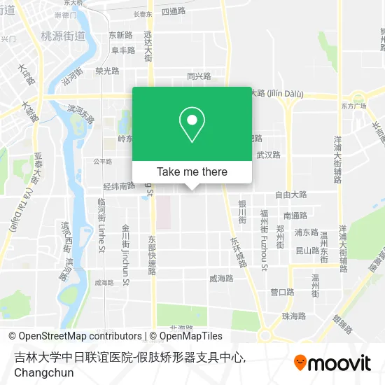 吉林大学中日联谊医院-假肢矫形器支具中心 map