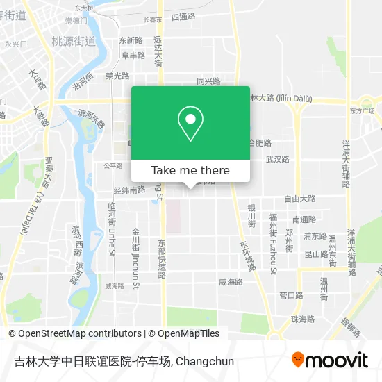 吉林大学中日联谊医院-停车场 map