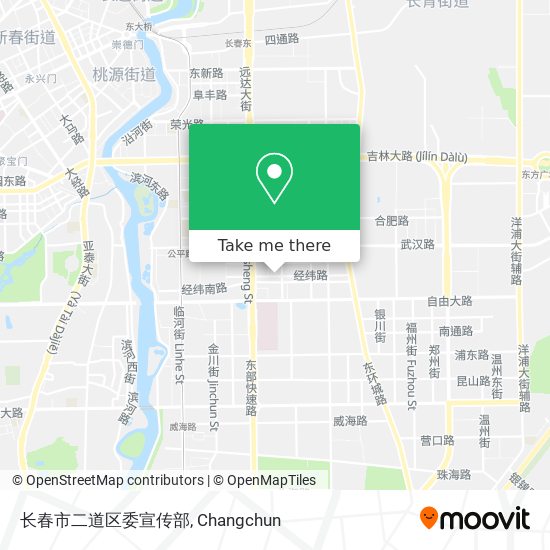 长春市二道区委宣传部 map