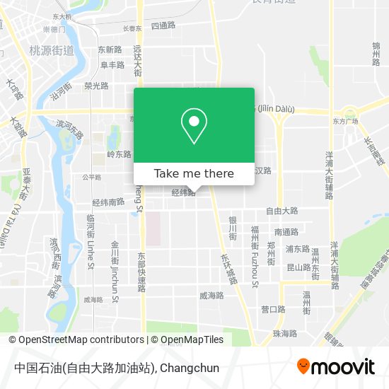 中国石油(自由大路加油站) map