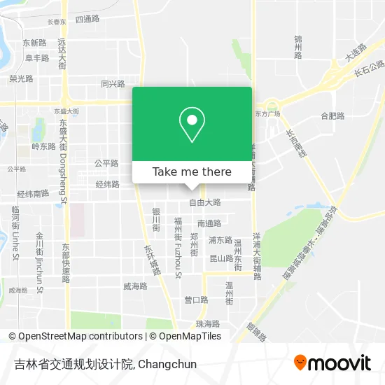 吉林省交通规划设计院 map