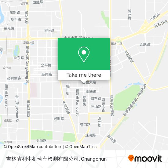 吉林省利生机动车检测有限公司 map