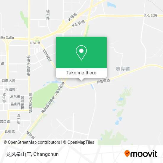 龙凤泉山庄 map