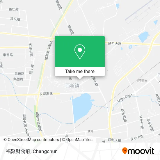 福聚财食府 map