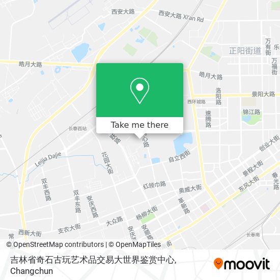 吉林省奇石古玩艺术品交易大世界鉴赏中心 map
