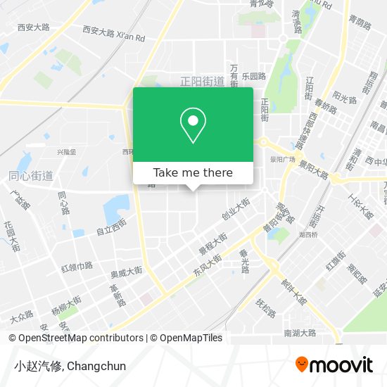 小赵汽修 map