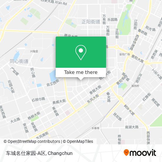 车城名仕家园-A区 map