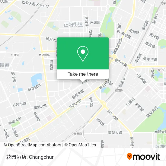 花园酒店 map
