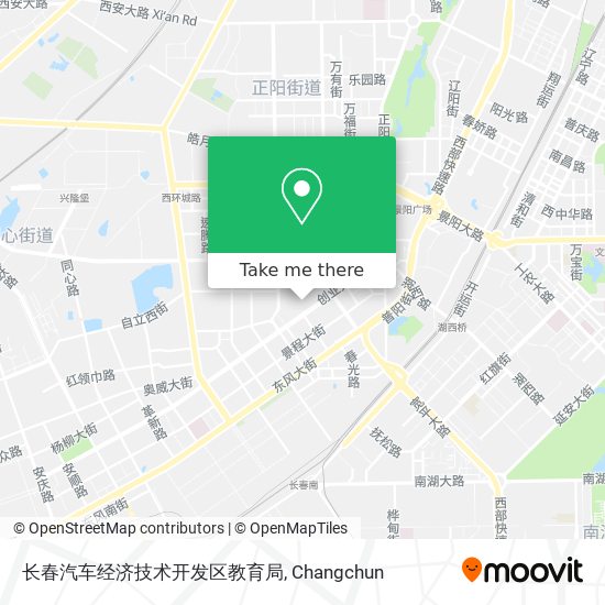 长春汽车经济技术开发区教育局 map