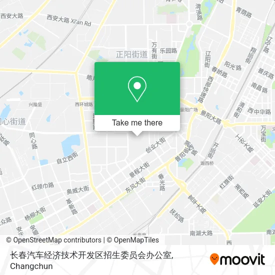 长春汽车经济技术开发区招生委员会办公室 map