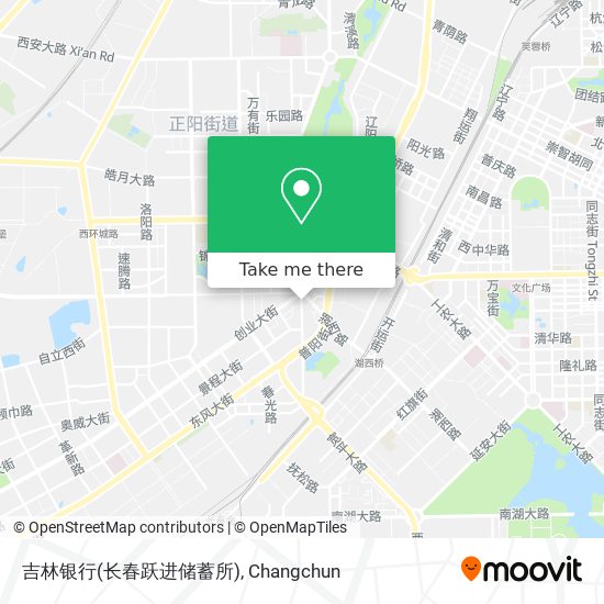 吉林银行(长春跃进储蓄所) map