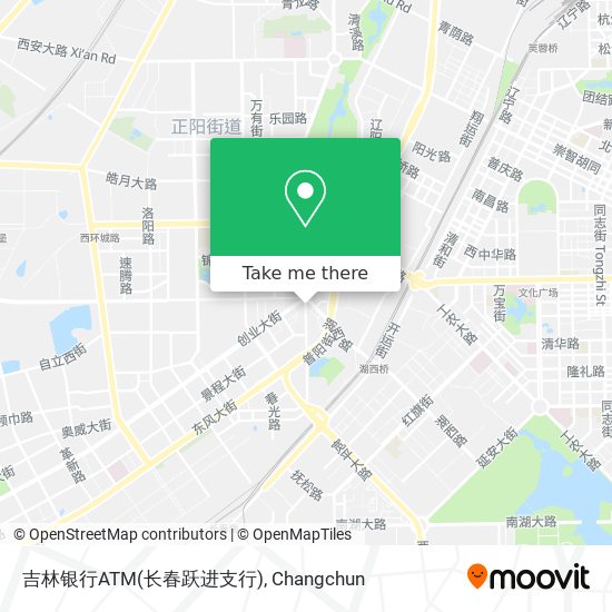 吉林银行ATM(长春跃进支行) map