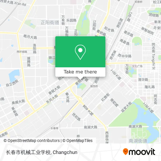 长春市机械工业学校 map