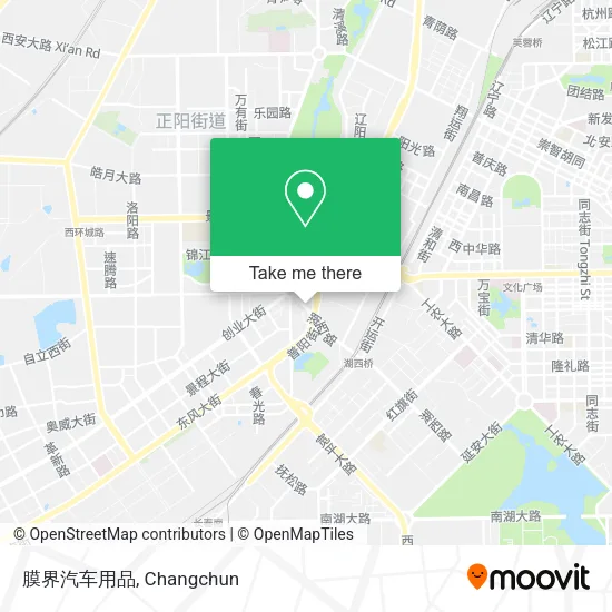 膜界汽车用品 map