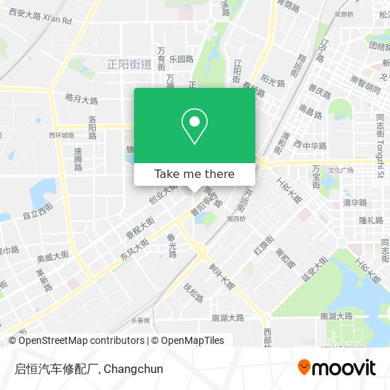 启恒汽车修配厂 map
