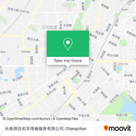 长春雨佳名车维修服务有限公司 map