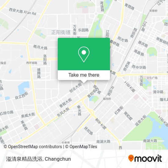 溢清泉精品洗浴 map