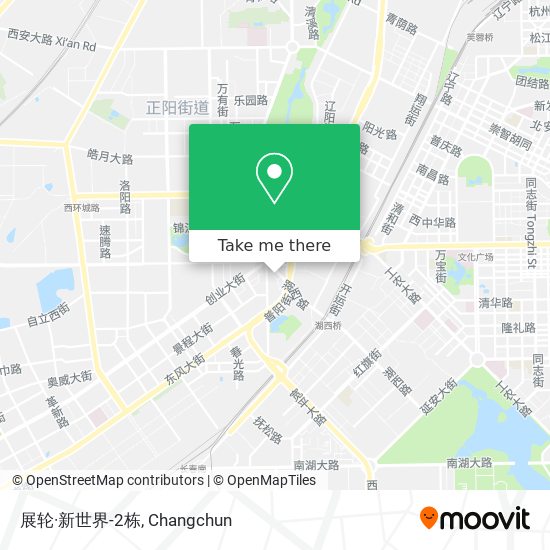 展轮·新世界-2栋 map