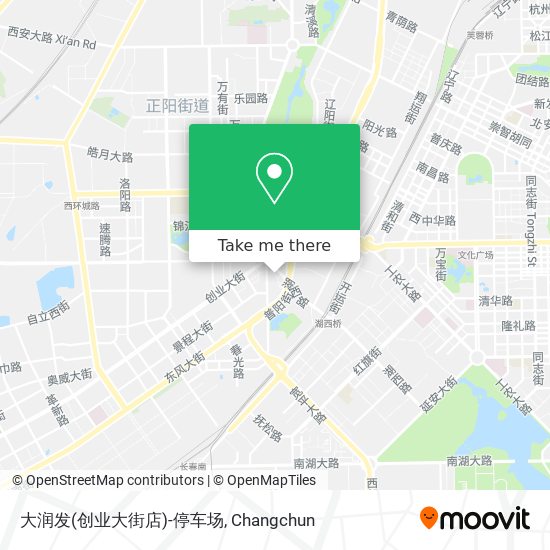 大润发(创业大街店)-停车场 map