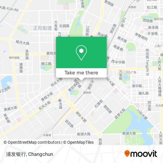 浦发银行 map