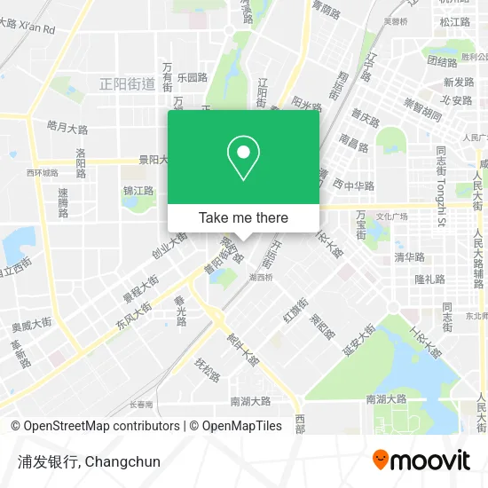 浦发银行 map