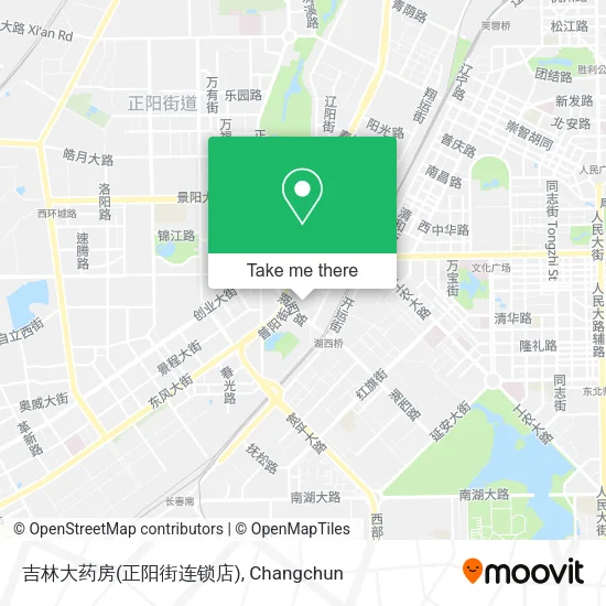 吉林大药房(正阳街连锁店) map