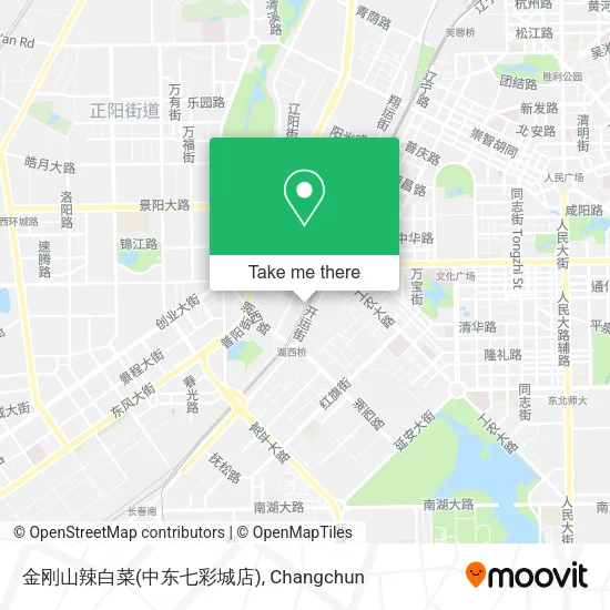 金刚山辣白菜(中东七彩城店) map