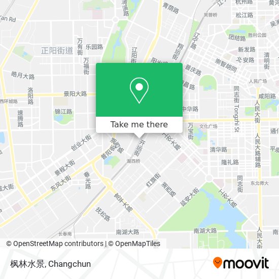 枫林水景 map