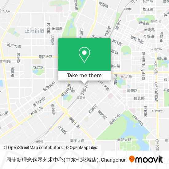 周菲新理念钢琴艺术中心(中东七彩城店) map