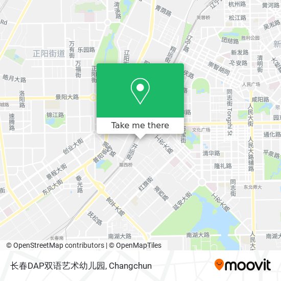 长春DAP双语艺术幼儿园 map