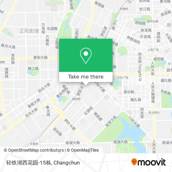 轻铁湖西花园-15栋 map